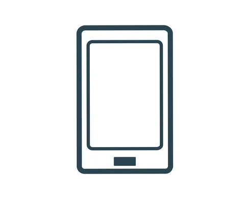 Vector icon of a smartphone Stock Illustration