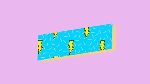 Vector icon of thunderstorm 4k Stock Footage 220928800
