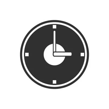 Vector icon watch Illustrazione stock