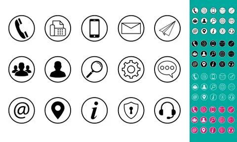 Vector icon web Stock Illustration