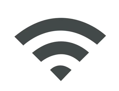 Vector icon Wi-Fi design Stock Illustration