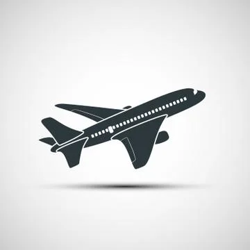 Vector icons aircraft Stock-Illustration