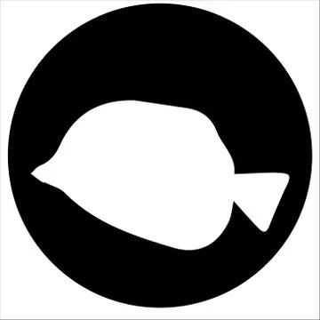 Vector  icons and illustrations fish - Vector Stock Illustration