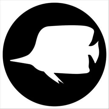 Vector  icons and illustrations fish - Vector Stock Illustration
