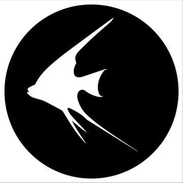 Vector  icons and illustrations fish - Vector Stock Illustration