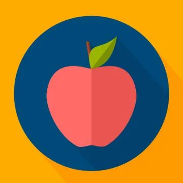 Vector icons in flat design on the theme sport Stock Illustration