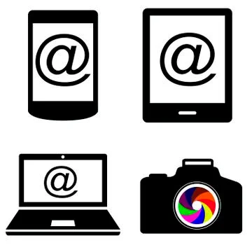 Vector icons イラスト素材