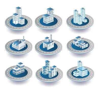 Vector icons Stock Illustration