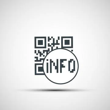 Vector icons qr code Stock Illustration