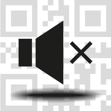 Vector icons of speaker Stock Illustration