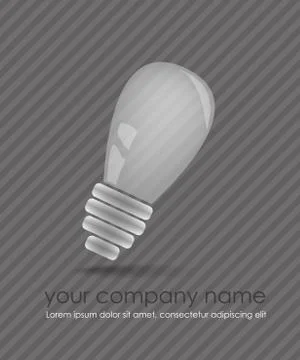 Vector idea web icon design element. Stock Illustration