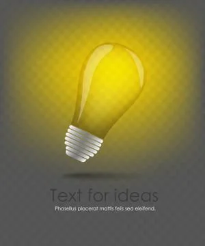 Vector idea web icon design element. Stock Illustration