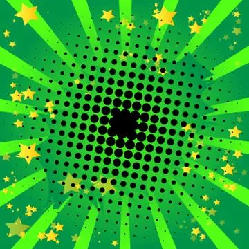 Vector illustrated cartoon, comic book style background. Illustrazione stock