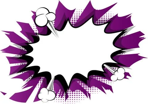 Vector illustrated cartoon, comic book style background. Stockillustratie