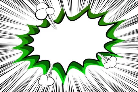 Vector illustrated cartoon, comic book style background. イラスト素材