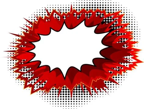 Vector illustrated cartoon, comic book style background. Illustrazione stock