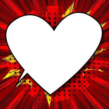 Vector illustrated comic book style background with speech bubbles. Stockillustratie