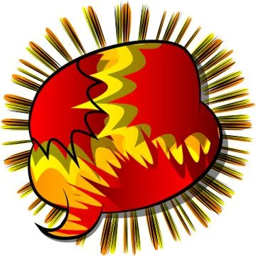 Vector illustrated comic book style background with speech bubbles. Stockillustratie