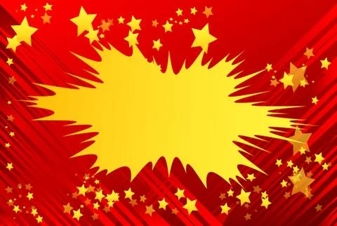 Vector illustrated comic book style abstract background. Illustrazione stock