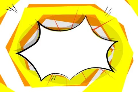 Vector illustrated comic book style abstract background. 库存插图