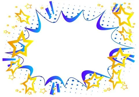 Vector illustrated comic book style explosions background. 스톡 일러스트