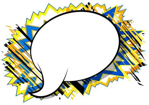 Vector illustrated retro comic background, pop art vintage style. Stock Illustration