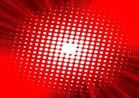 Vector illustrated retro comic background, pop art vintage style abstract bac Stock Illustration