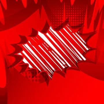 Vector illustrated retro comic book background with big colorful explosion bu 스톡 일러스트
