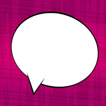 Vector illustrated retro comic book background with big blank speech bubble,  스톡 일러스트