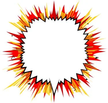 Vector illustrated retro comic book background with big blank speech bubble,  스톡 일러스트
