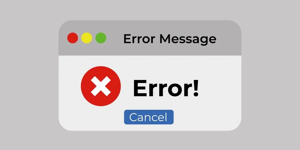 Vector illustration 404 error page not found banner. Stock Illustration