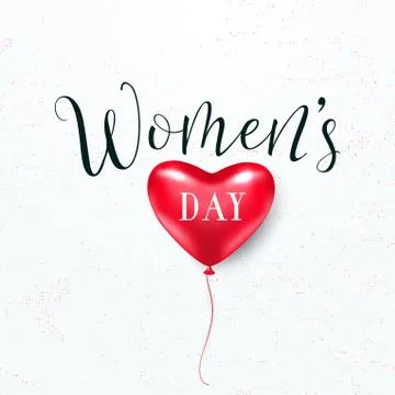 Vector illustration of 8 march womens day greeting Stock Illustration