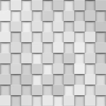 Vector illustration of abstract 3d squares patterned, texture イラスト素材