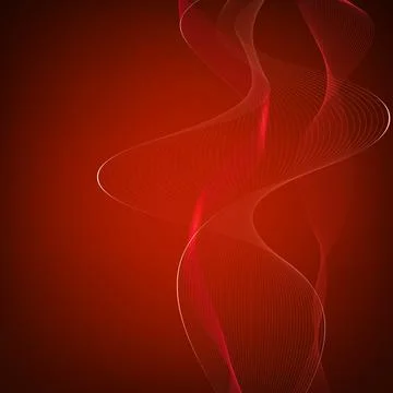 Vector illustration. Abstract background of bright wave lines イラスト素材