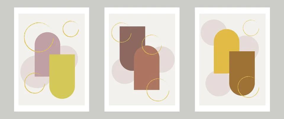 Vector illustration. Abstract background. Modern artistic wallpaper. Geomet.. Stock Illustration