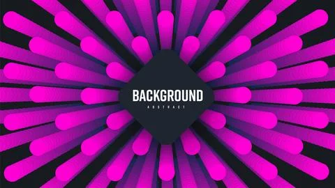 Vector illustration, abstract background with round moving elements, shape .. Stock Illustration