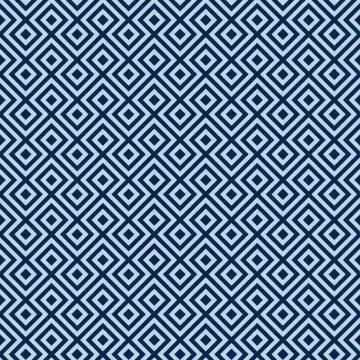 Vector illustration of abstract blue geometric background Stock Illustration