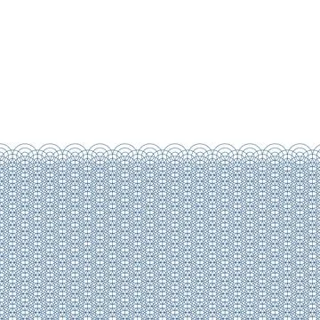 Vector Illustration of Abstract Blue Guilloche Security Pattern Background .. Stock Illustration