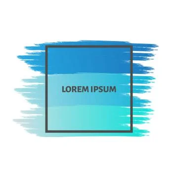 Vector illustration abstract brush technology modern background gradient colo Stock Illustration