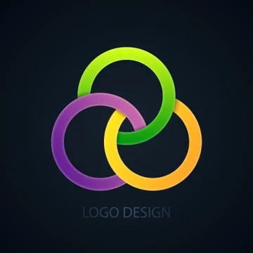 Vector illustration of abstract business logo Stock Illustration