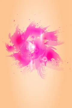 Vector illustration of abstract colored brushes. EPS 10. Stock Illustration