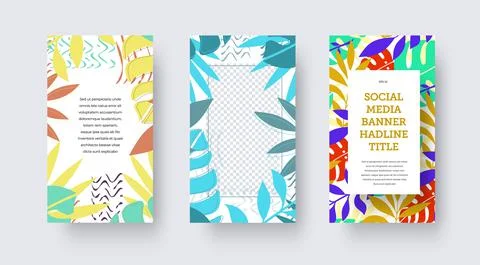 Vector illustration with abstract elements, blue, turquoise, bright tropical  Stock Illustration