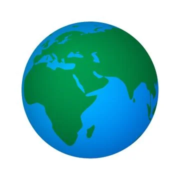 Vector illustration of abstract global world Stock Illustration