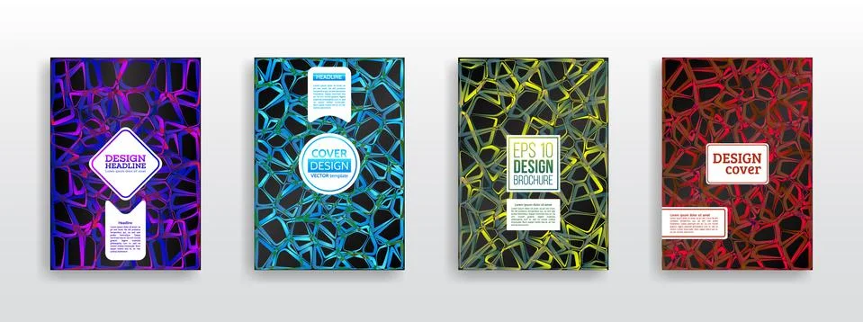 Vector Illustration of abstract gradient marble Stock Illustration