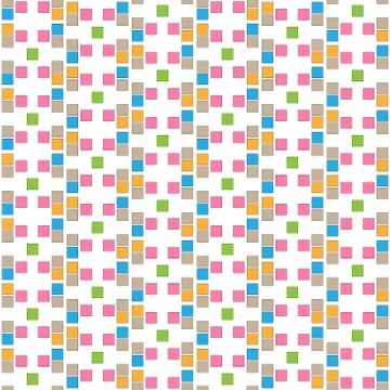 Vector illustration an abstract pattern in the form of an ornament from geome Stock Illustration