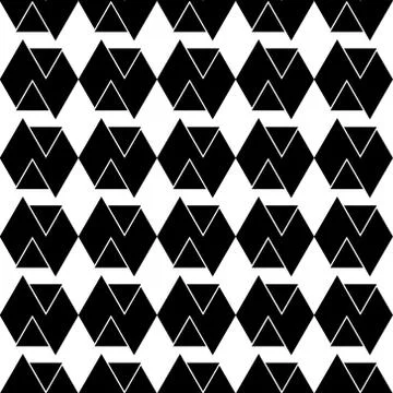 Vector illustration abstract seamless background image texture of geometric s Stock Illustration