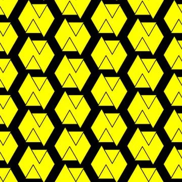 Vector illustration abstract seamless background image texture of geometric s Stock Illustration