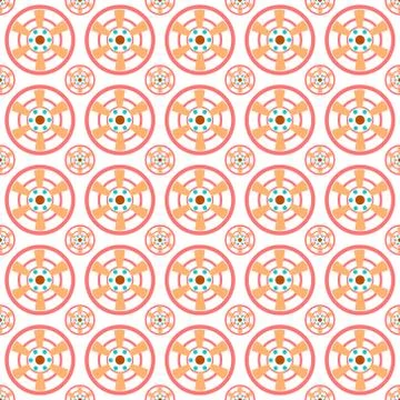 Vector illustration abstract seamless background image texture of geometric s Stock Illustration