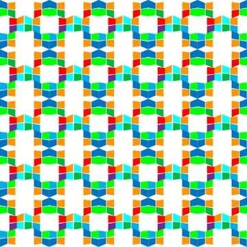 Vector illustration abstract seamless background image texture of geometric s Stock Illustration