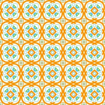 Vector illustration abstract seamless background image texture of geometric s Stock Illustration